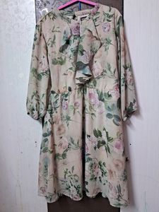 Floral Ruffle Dress