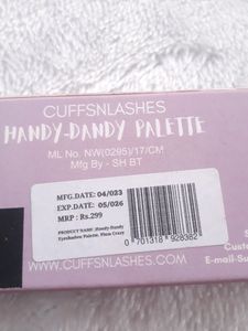Cuffsnlashes Eyeshadow palette
