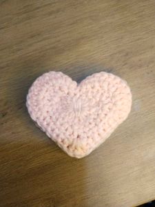 Heart Shaped Crochet Trinket Dish 🩷