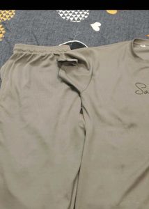 Comfy Pajama Set - "Coffee" / "Selena"