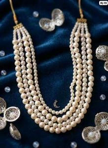 Elegant Multi-Strand Pearl Necklace