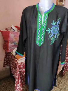 Beautiful Black Kurta