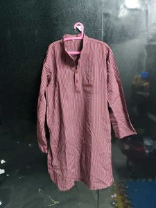 Striped Cotton Kurta