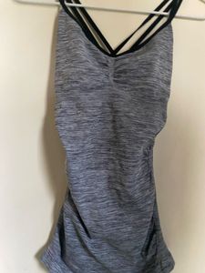 Athletic Grey Heathered Tank Top