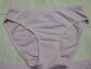 SUSIE Set of Two Pink Cotton Briefs