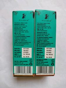 Pilgrim Face Serum Pack Ok 2