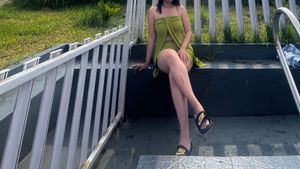 Lime Green Textured Co-ord Set