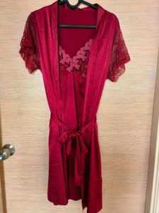 4 Pieces Night Loungewear set 🍷