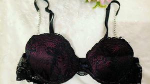 very sexy and beautiful pearl bra with brief