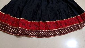 Red &amp; Black Anarkali Kurta 🖤❤
