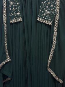 Elegant Green Kurta Set with Embroidery