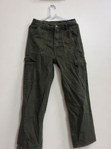 Olive Green Cargo Pants