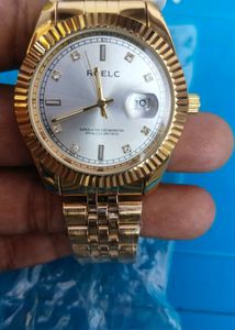 Gold Tone Luxury Watch
