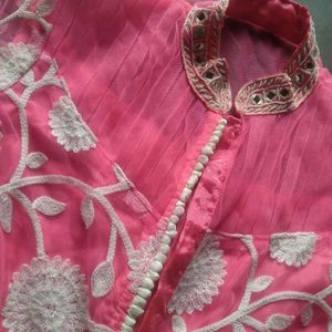 Ladies Frock Style Kurta Set
