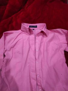 Tommy Hilfiger Pink Button-Up Shirt