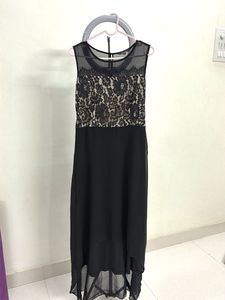Elegant Black Lace Dress