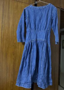 Denim Midi Dress - Versatile &amp; Chic