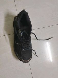Men's Black Sport Shoes in dubai not used