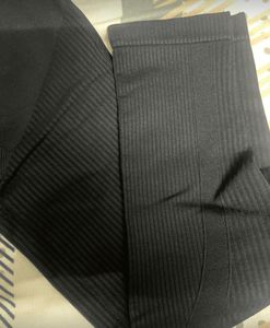 savana black gym leggings