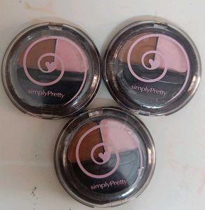 Simply Pretty Eyeshadow Duos (3-Pack)
