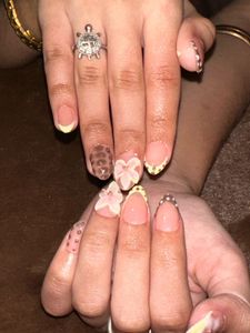 Custom 3D Flower Nail Art Set