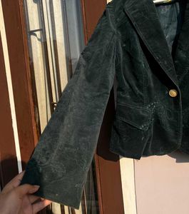 Dark Aesthetic Blazer💚