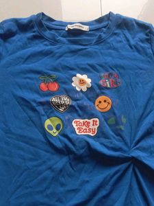 Blue Graphic T-Shirt