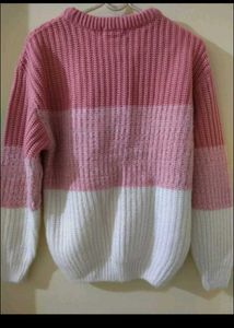 Color Block Knit Sweater