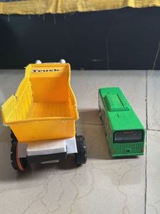 Toy Truck &amp; Bus Set