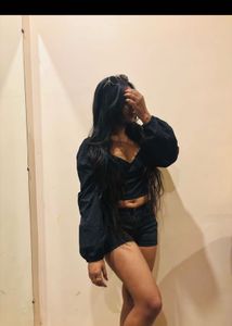 Black Sleeve Top