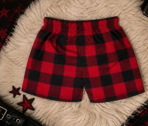 Cozy Plaid Lounge Shorts