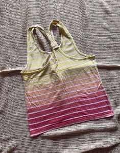 Gradient Stripe Tank Top