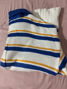 Striped Turtleneck Sweater