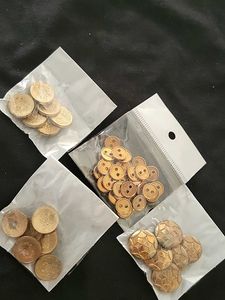 Vintage Brass  Button Lot