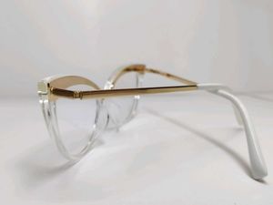 Clear Cat-Eye Glasses