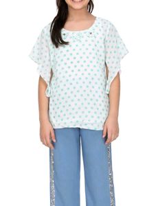 Chic Polka Dot Kurta Set