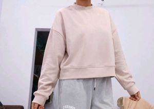 Cozy Cropped Sweatshirt