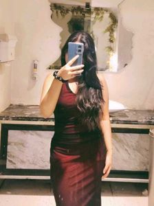 Sheer Fishtail Dress