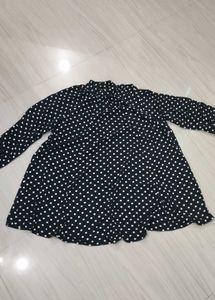 H&amp;M Polka Dot Blouse