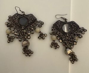 Unique Tribal Earrings with Beads