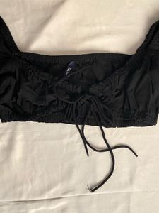 Cutter &amp; Buck Black Crop Top 🖤