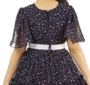 Chic Floral Print Midi Dress