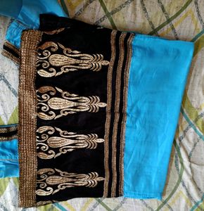 Festive Offer !!!!!Fantabulous Aqua Blue Kurta