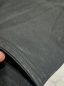 Women's Black Wide-Leg Cargo Pants