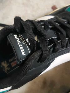 Stylish Black &amp; Teal Sneakers- Red Tape