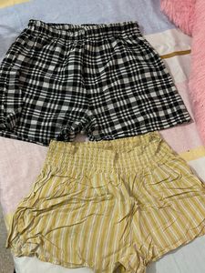 Two Pairs of Women's Shorts