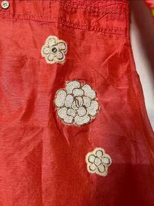 Elegant Red Kurta no pant