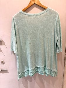 Cute Graphic Over Size Top