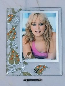 Glass Decorative Photo Frame - 13x18cm