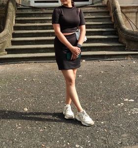 Chic Black Crood set